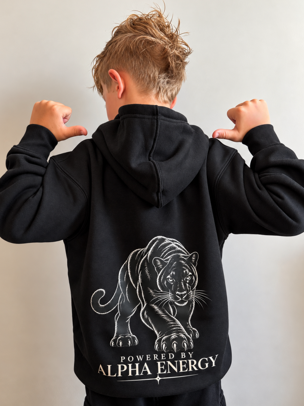 Powered by Alpha Energy – Boys Hoodies