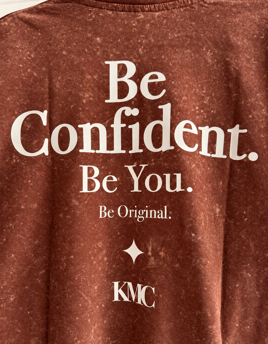 KMC Vintage Acid Washed Oversized T-Shirt 🤎